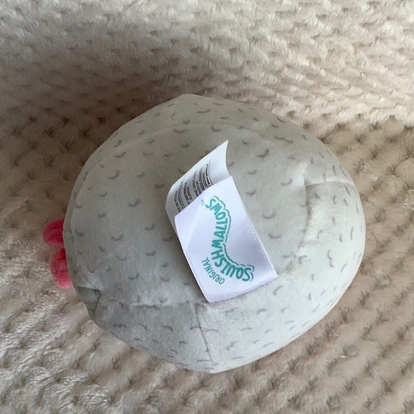 Squishmallows Sushi Roll Keina Sushi White and Pink Stuffed Animal - Picture 6 of 10